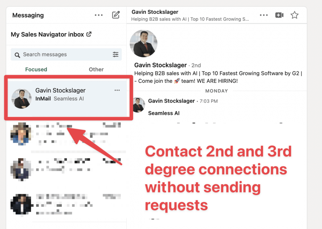 sales navigator inmails