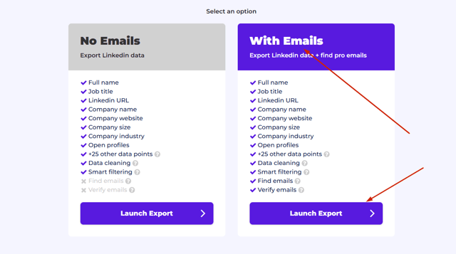 Verify emails