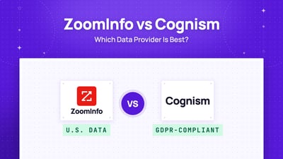 ZoomInfo vs Cognism: Data, Price, Feature Comparison (2026)
