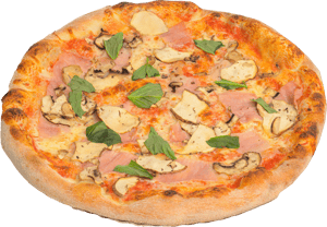 Pizza Prosciutto e Funghi