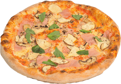 Pizza Prosciutto e Funghi