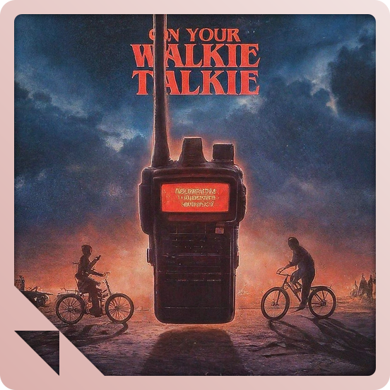 on your walkie talkie By ArtDominus feat. (Stranger Things)