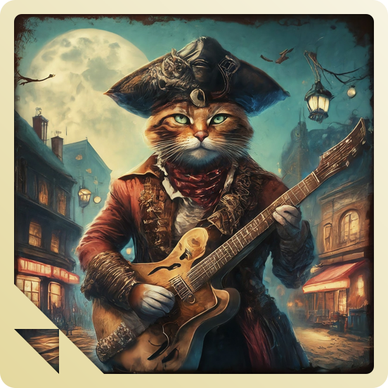 El gato pirata