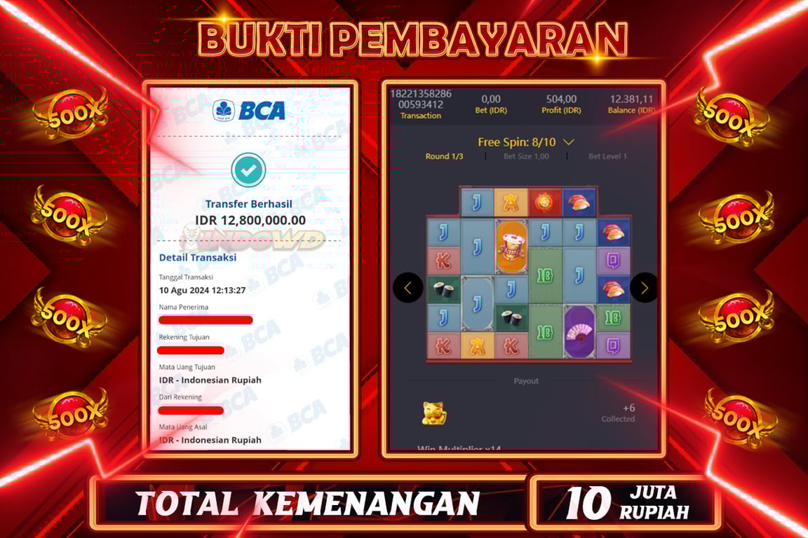 INDOWD JACKPOT SLOT MAHJONG WAYS 2 Rp.12.800.000,- LUNAS