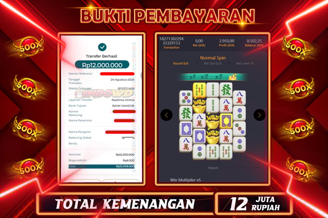 INDOWD JACKPOT SLOT MAHJONG WAYS 2 Rp.14.000.000,- LUNAS