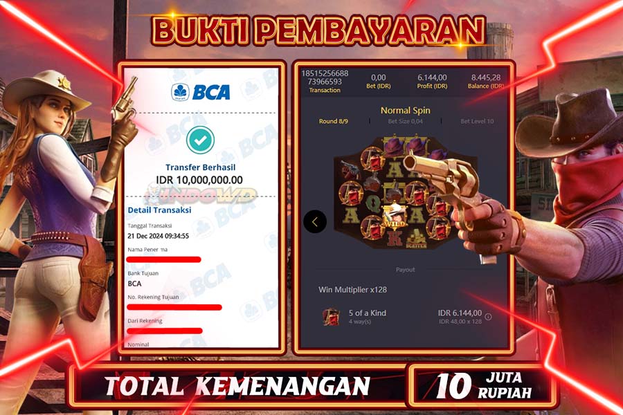 INDOWD JACKPOT LIVE GAMES SLOT WILD BOUNTY Rp.10.000.000,- LUNAS