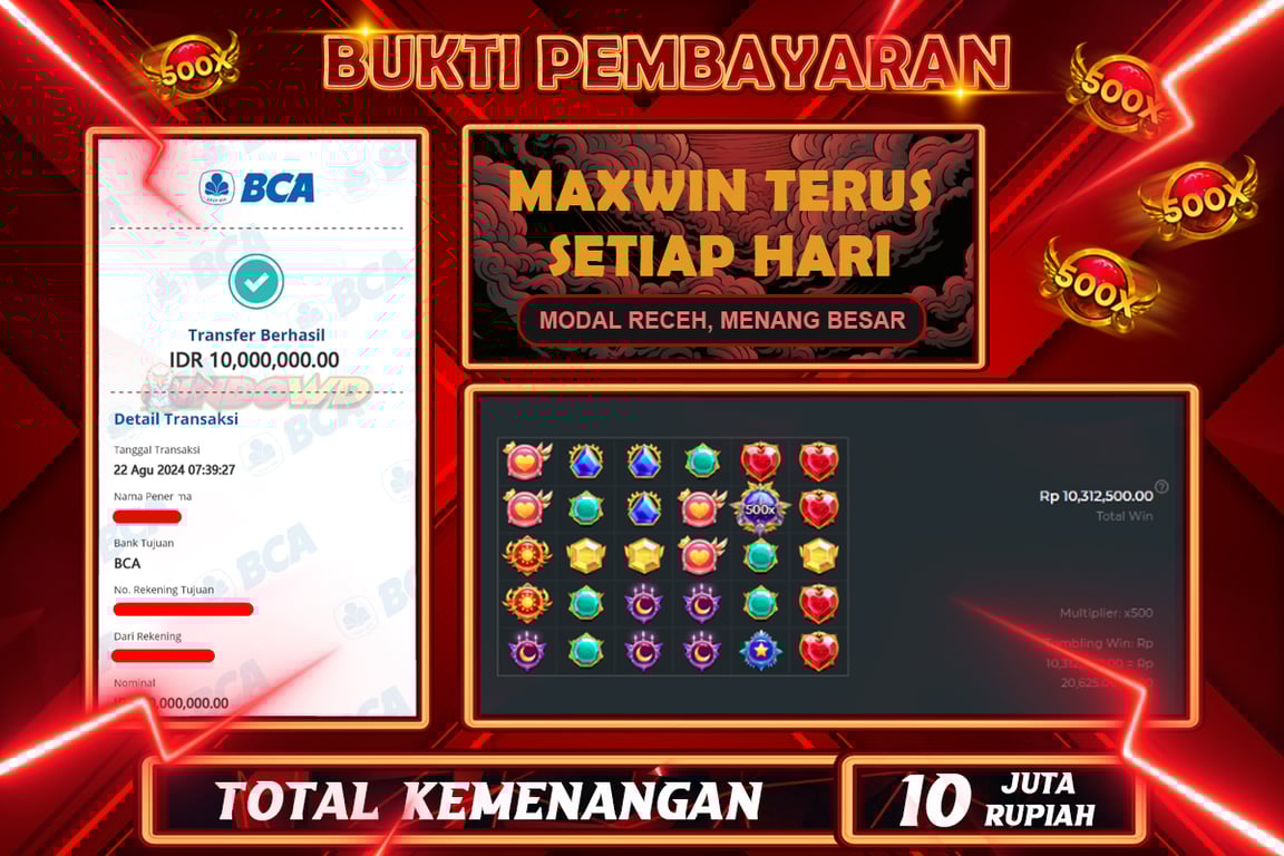 INDOWD JACKPOT SLOT STARLIGHT PRINCES 1000 Rp.10.000.000,- LUNAS
