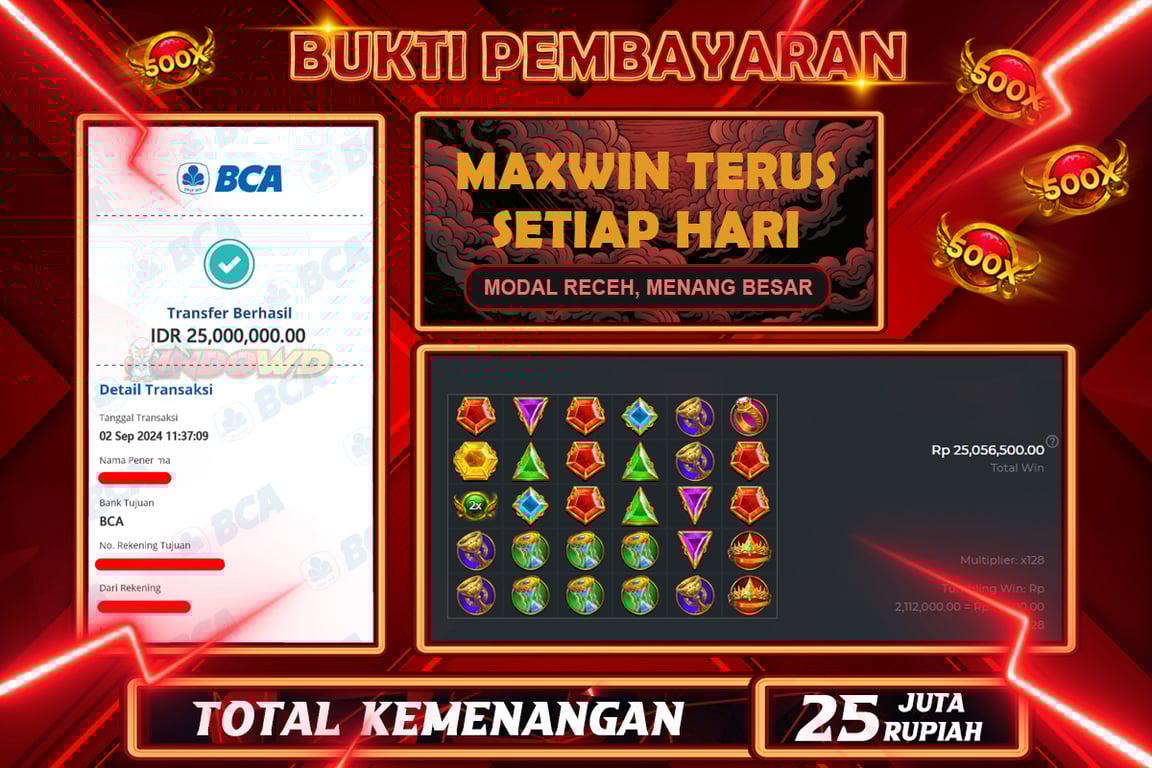 INDOWD JACKPOT SLOT GATES PF OLYMPUS 1000 Rp.25.000.000,- LUNAS