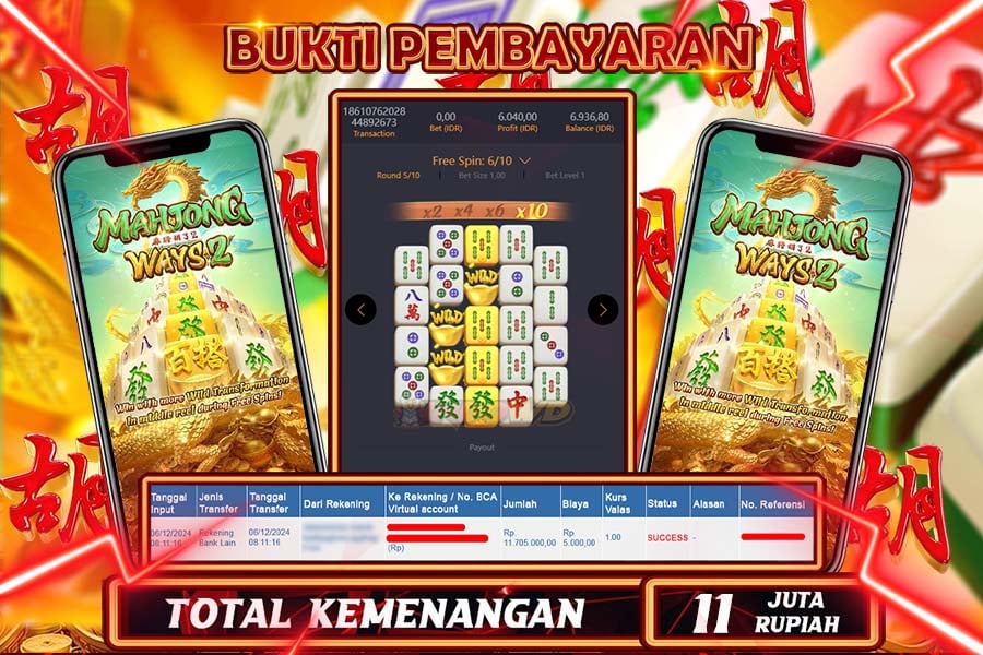 INDOWD JACKPOT SLOT MAHJONG WAYS 2 Rp.11.710.000,- LUNAS