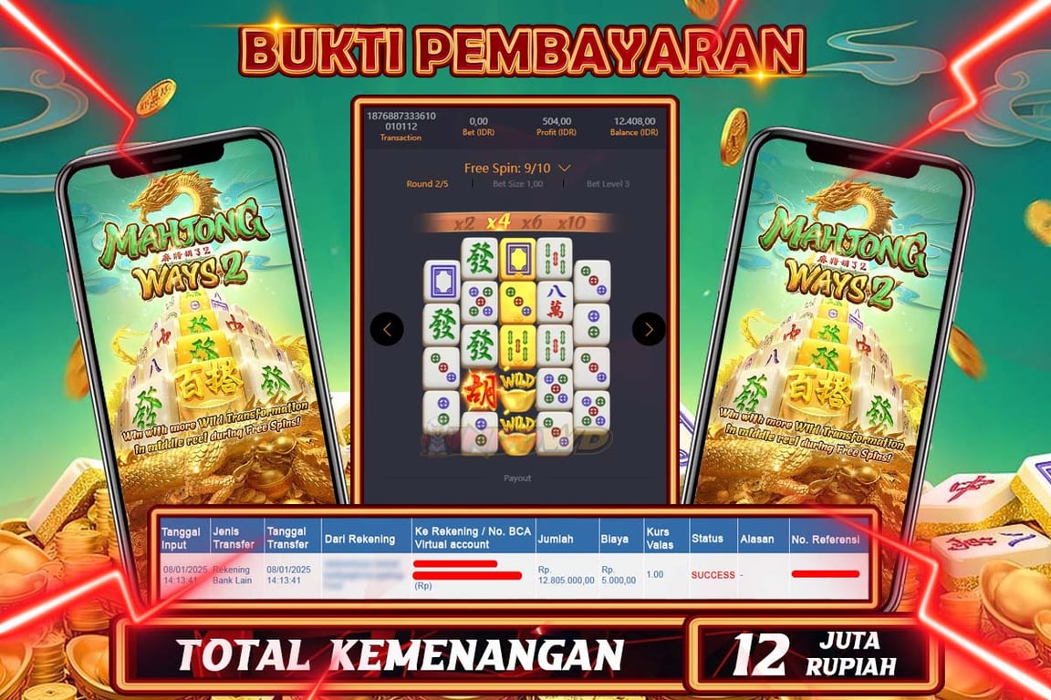 INDOWD JACKPOT SLOT MAHJONG WAYS 2 Rp 12.810.000,- LUNAS