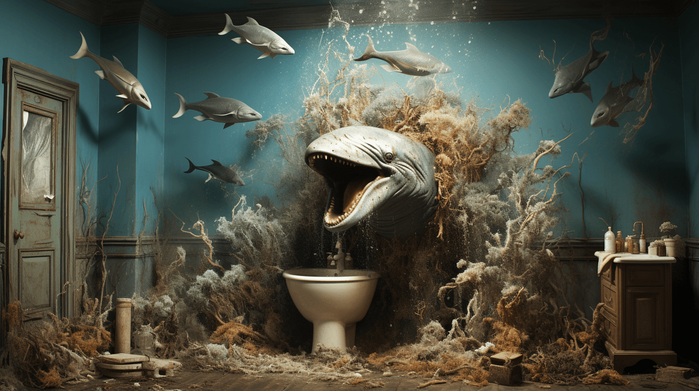 Whales' Toilet Dive