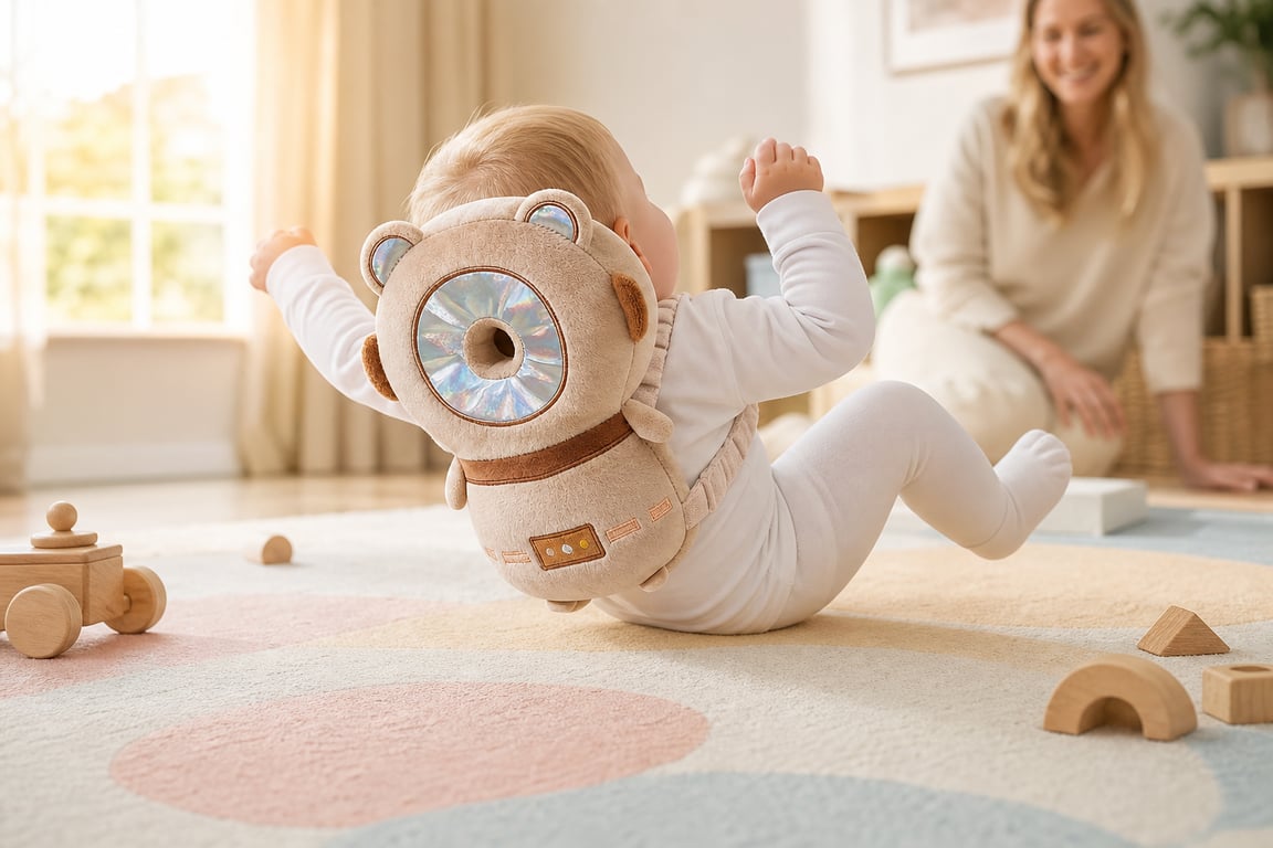 La testa del tuo bambino protetta ad ogni caduta