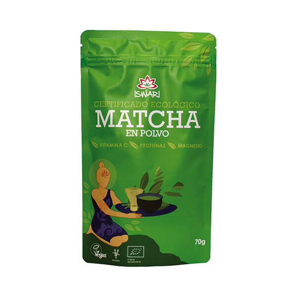 Matcha ecológico Iswari 70g