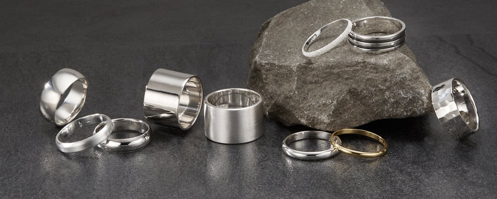 Dew Anello Fascia In Argento Sterling 925 – Larghezza 3 Mm, Taglia U – Gioiello Semplice Elegante, Regalo In Confezione