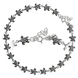 Silver anklet Silver 925 Turtle Tortoise