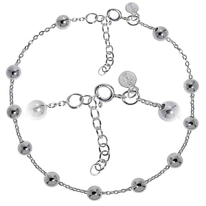 Pulsera de tobillo para nios Plata 925