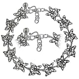 Pulsera de tobillo para nios Plata 925 Mariposa