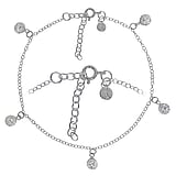 Anklet for children Crystal Silver 925