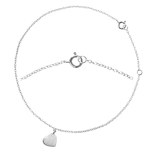 Silver anklet Silver 925 Heart Love