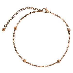 Anklet Stainless Steel PVD-coating (gold color)