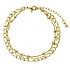 Anklet Stainless Steel PVD-coating (gold color)