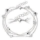 Anklet Stainless Steel Heart Love