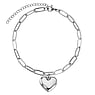 Anklet Stainless Steel Heart Love