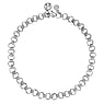 Silver anklet Silver 925 Bell