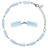 Anklet Steel Acrylic glass