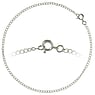 Silver anklet Silver 925