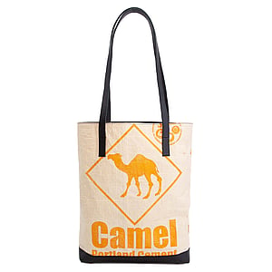 sac  main Elephbo Sac de ciment recycl en plastique tiss Cuir Pelage Animal_Print Fourrure