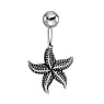 Belly piercing Surgical Steel 316L Starfish