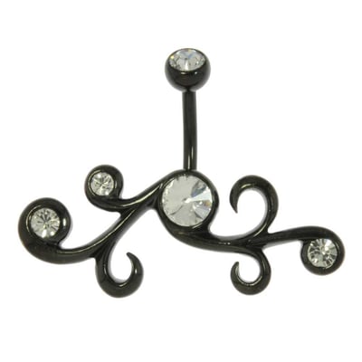 Piercing Per Ombelico Acciaio Chirurgico Set 7 Piercing Ombelico - 13
