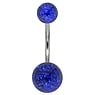 Acrylic belly piercing Surgical Steel 316L Acrylic glass