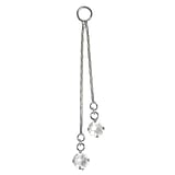 Piercing pendente Argento 925 Cristallo