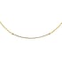 Belly chain Stainless Steel PVD-coating (gold color) Crystal