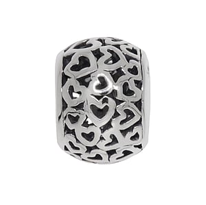 Bead Argent 925 Coeur Amour