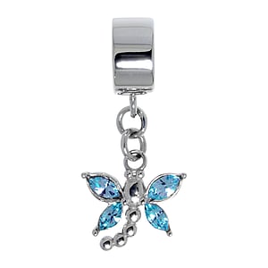 Bead Stainless Steel zirconia Dragonfly