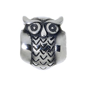 Charm Stainless Steel Owl