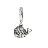 Charm Argent 925 Zircon Poisson