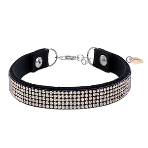 Bracelet Premium crystal Alcantara Silver 925