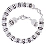 Bracelet de perles Argent 925 Perle synthtique