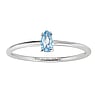 PAUL HEWITT Anello argento Argento 925 Zircone Goccia Forma_di _goccia