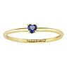 PAUL HEWITT Anello argento Argento 925 Dorato Zircone Cuore Amore