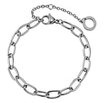 PAUL HEWITT Bracelet out of Stainless Steel. Width:5mm. Length:15/18/21cm. Shiny. Adjustable length.
