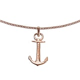 PAUL HEWITT Necklace Silver 925 Gold-plated Anchor rope ship