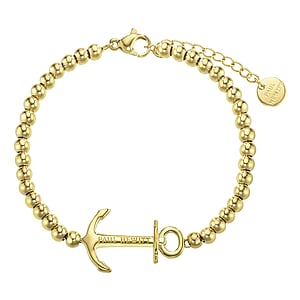 PAUL HEWITT Bracelet Stainless Steel PVD-coating (gold color) Anchor rope ship