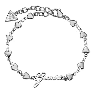 GUESS Bracelet Stainless Steel Letter Character Number