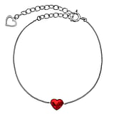 Bracciale bambini Argento 925 Cristallo pregiato Cuore Amore