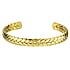 Bracelet rigide Acier inoxydable Revêtement PVD (couleur or) Éternel Dragonne Infini